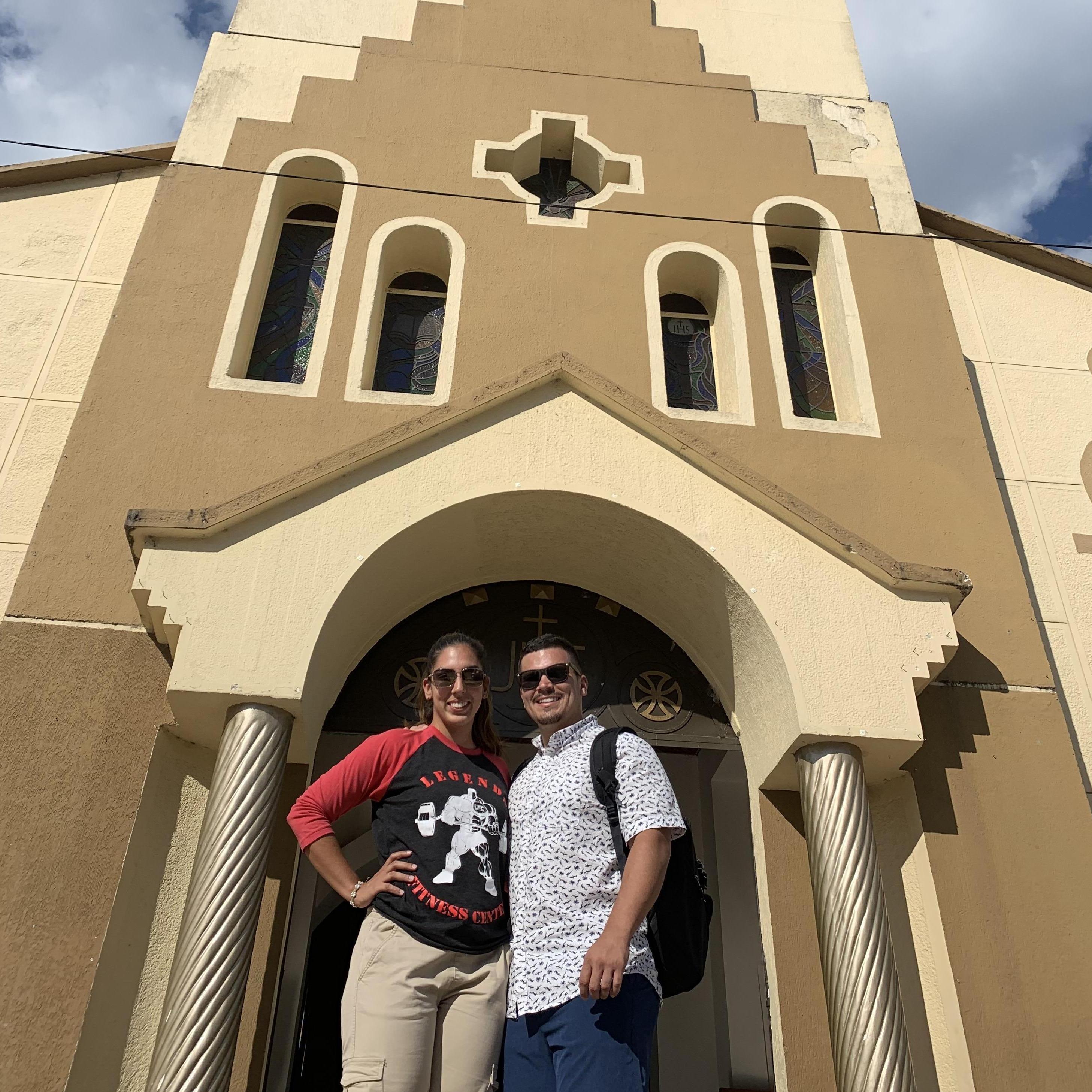 The churches in Colombia were absolutely beautiful