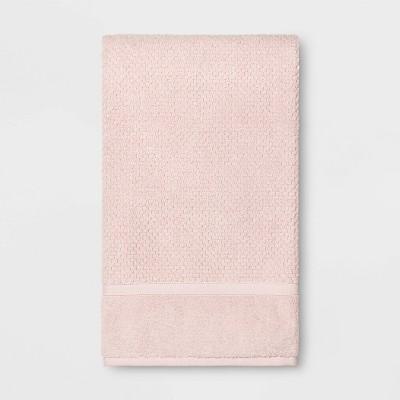 Performance Texture Bath Towel Blush Pink - Threshold™