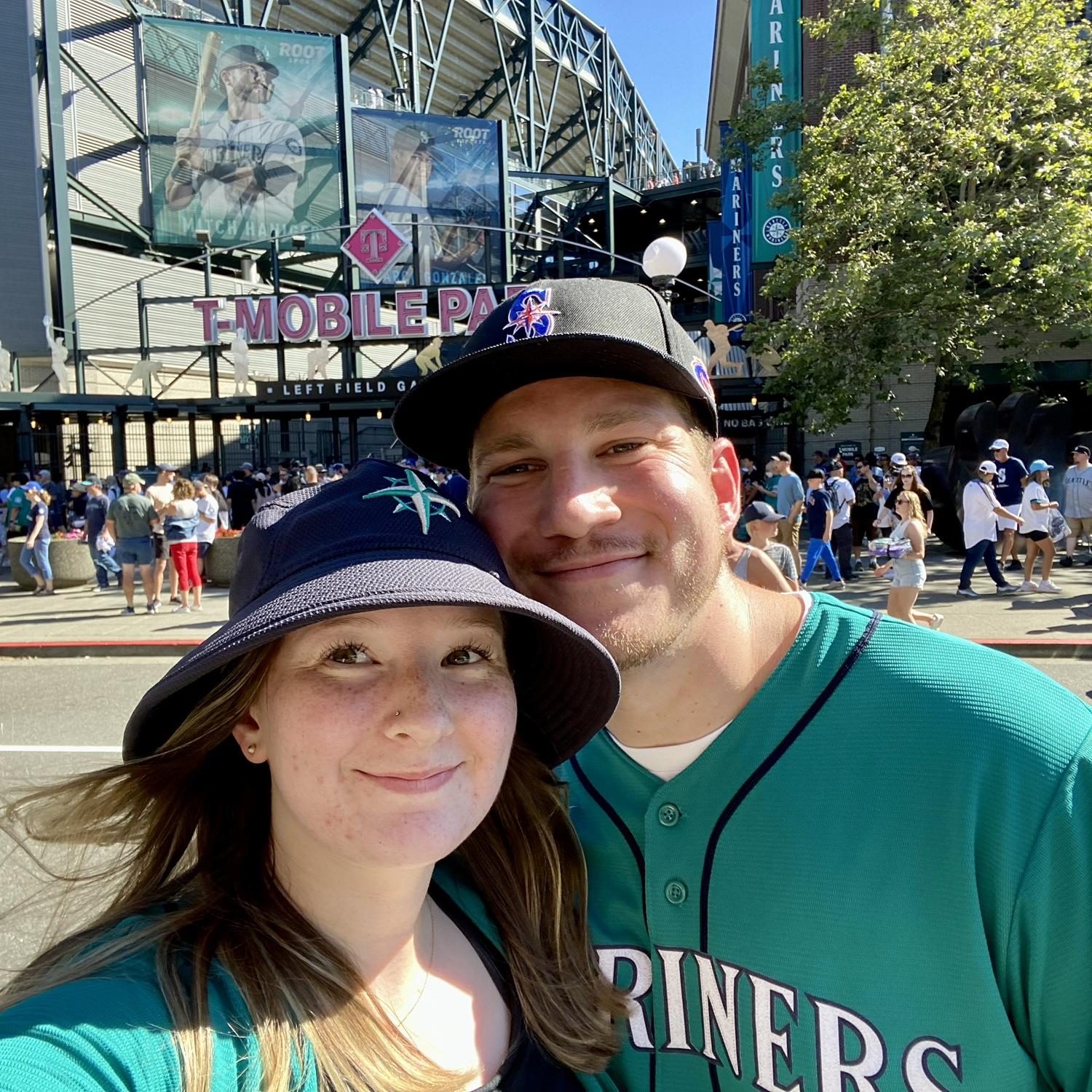 1st Mariners Game together