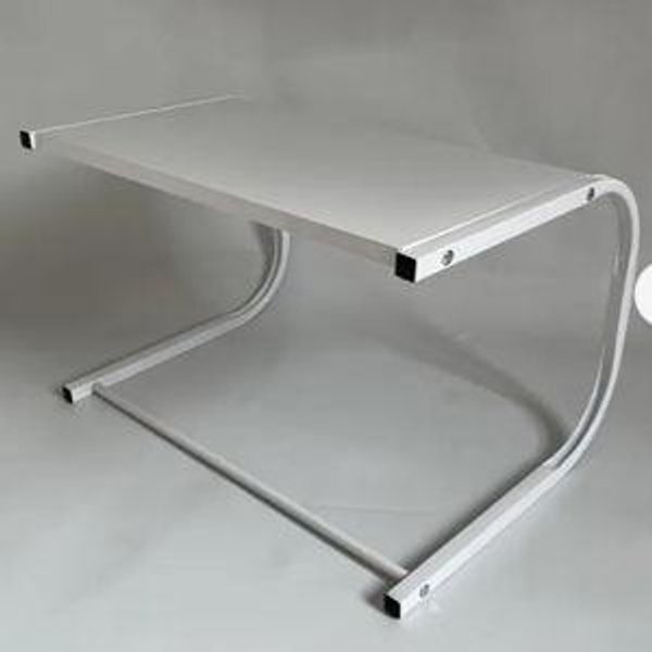 Black storage rack for oven & microwave