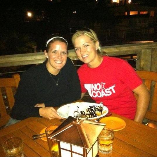 During one of Heidi's visits to Southern California in 2011. At our favorite SoCal Date Night Spot: The Beachcomber