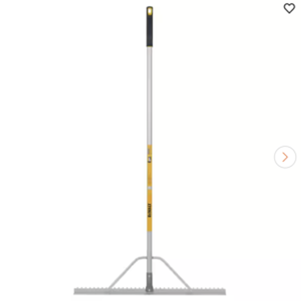 66 in. Aluminum Landscape Rake