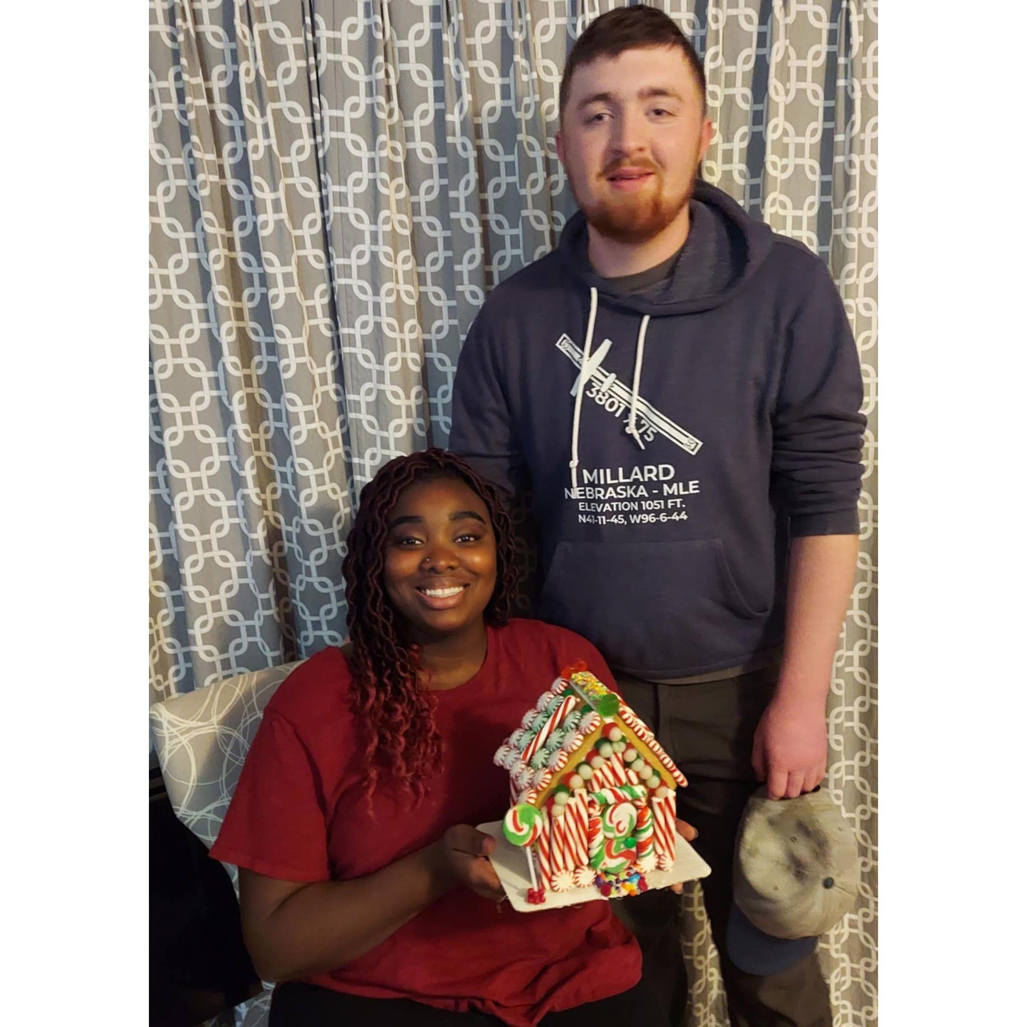 First Ginger Bread House Together 2021