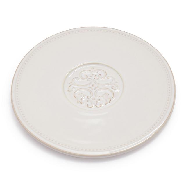 Pearl Stoneware Medallion Trivet