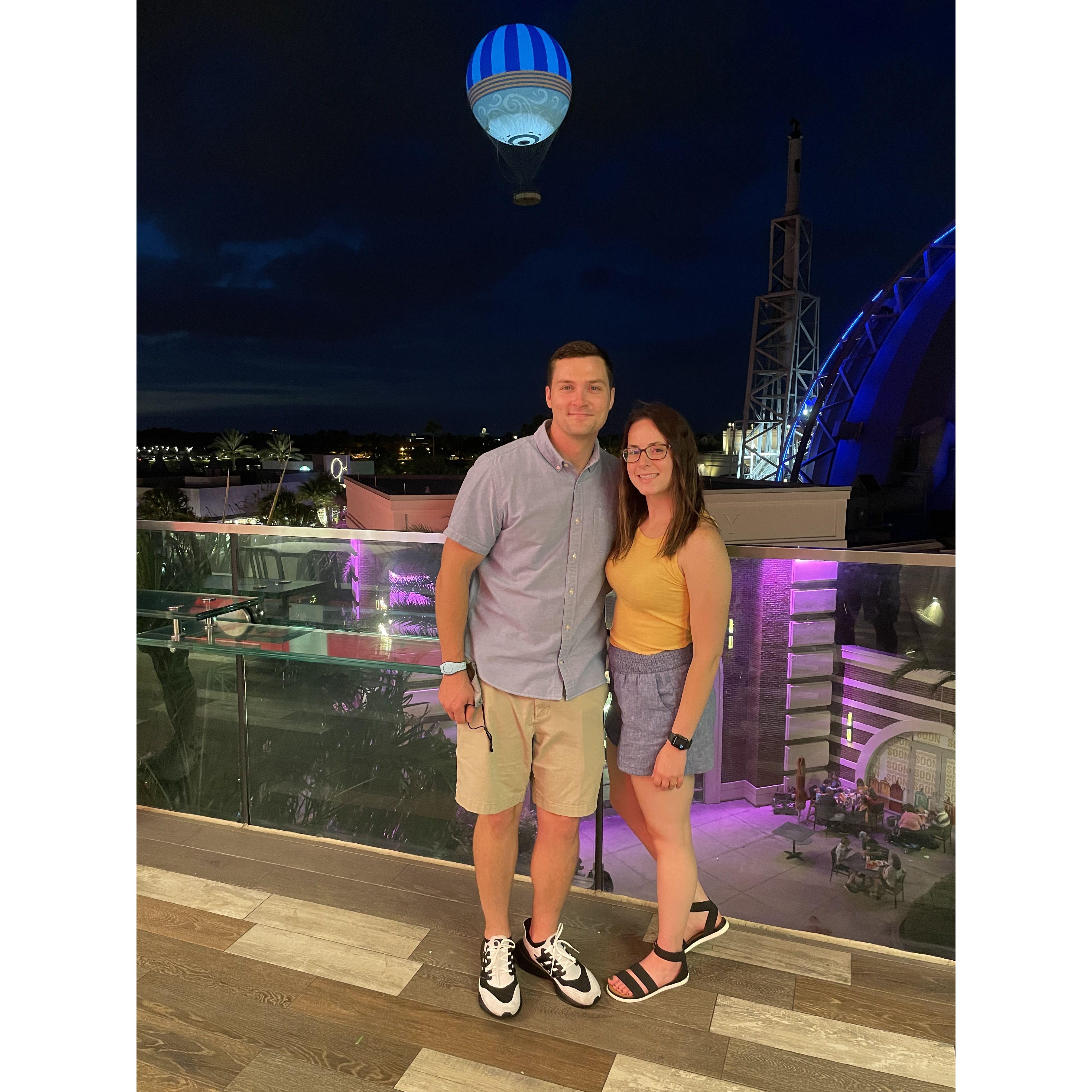 Our first trip to Disney World.