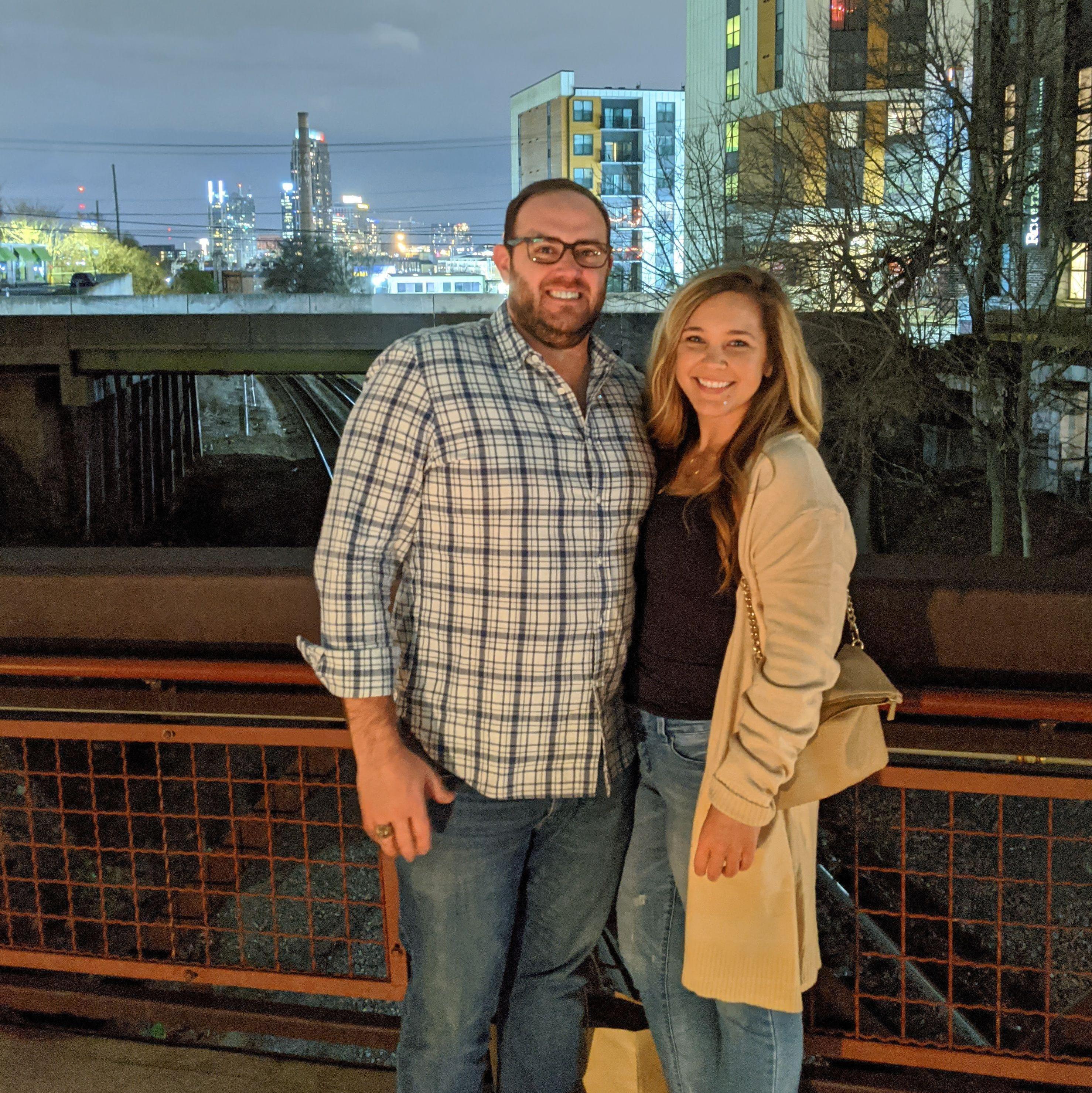 Jess visting Matt in Atlanta