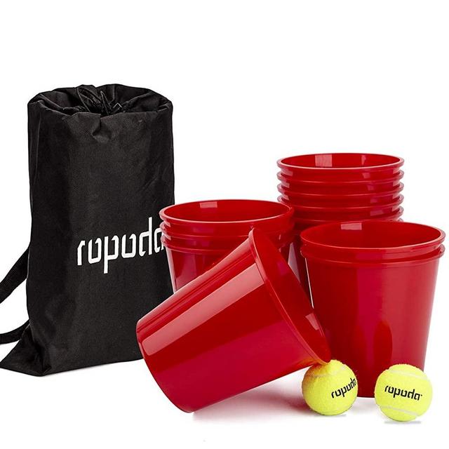 ROPODA Yard Pong - Giant Pong Game Set Outdoor for The Beach, Camping, Tailgating, Lawn and Backyard