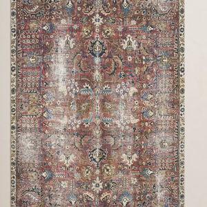 Chris Loves Julia x Loloi Jules Oriental Merlot Rug