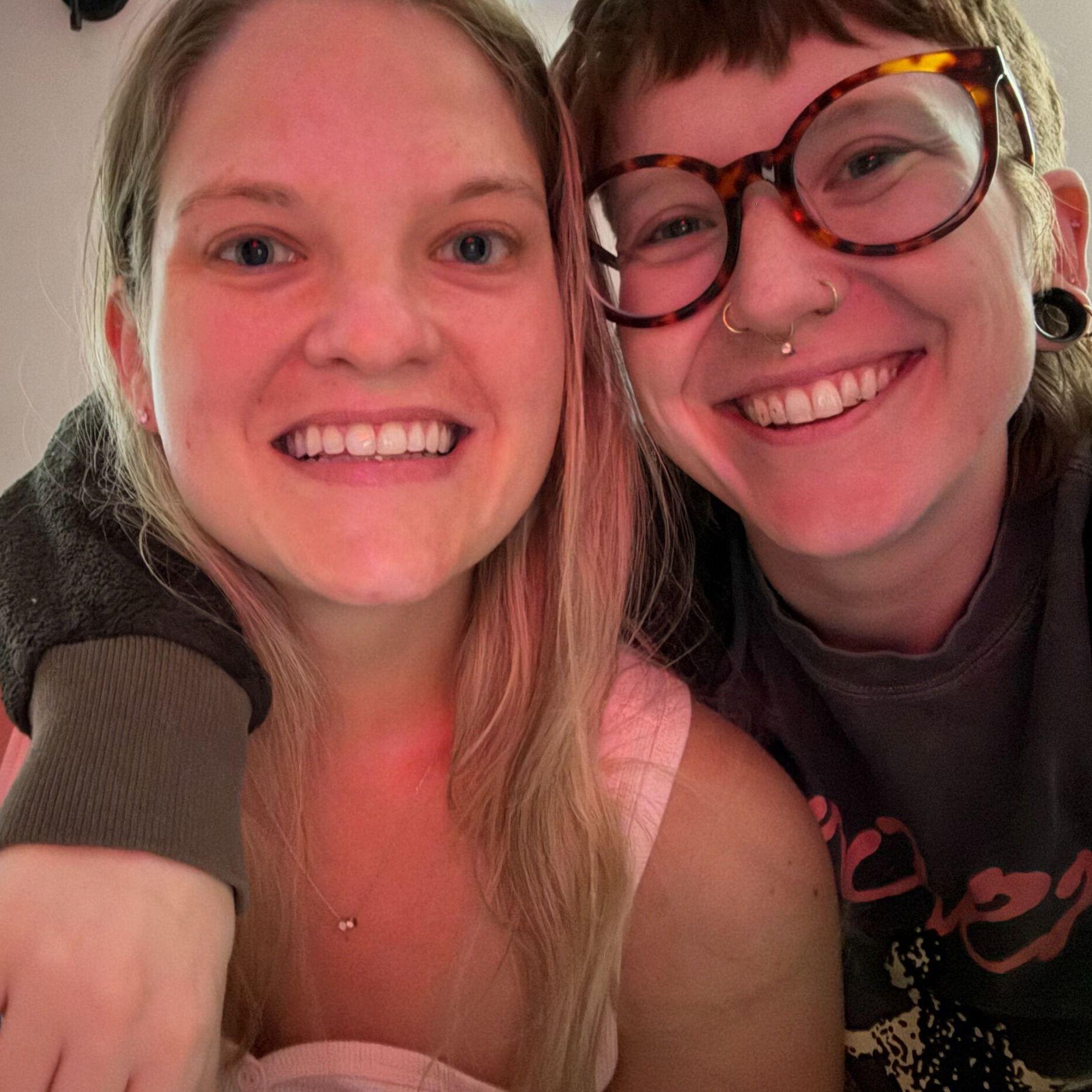 This was the first picture we ever took together, and this was also the first time we ever told each other "I love you"!