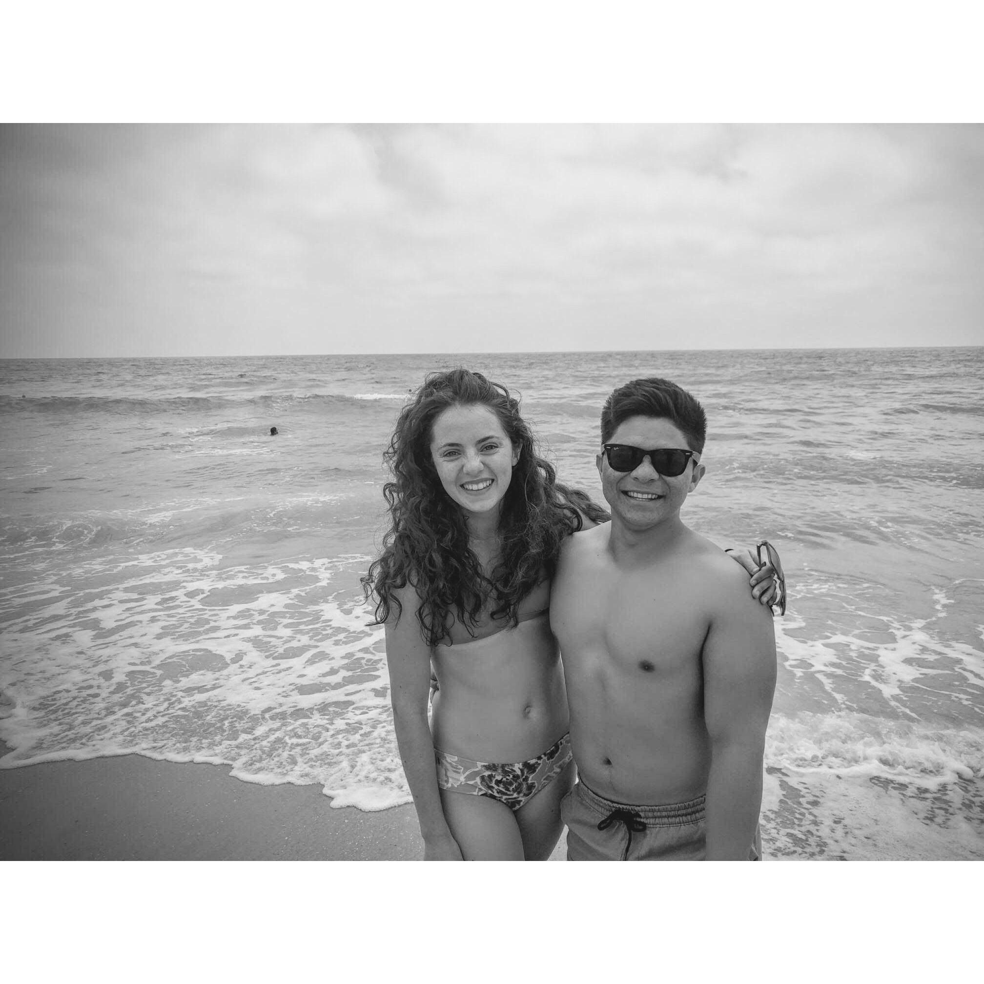 Fun beach day in Carlsbad to round out the school year