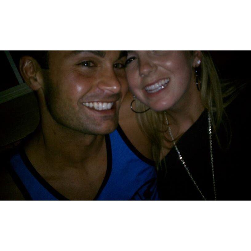 Our first photo together