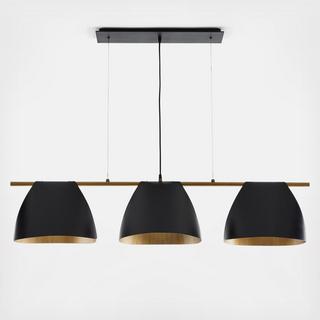 Arnau Bent Metal Linear Chandelier