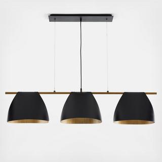 Arnau Bent Metal Linear Chandelier