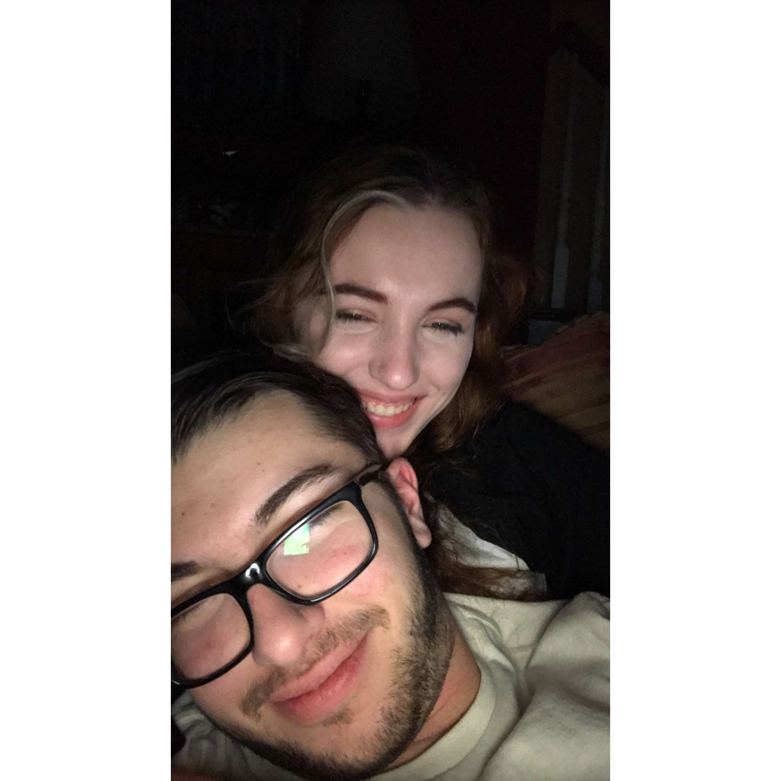 the first pic we ever took together