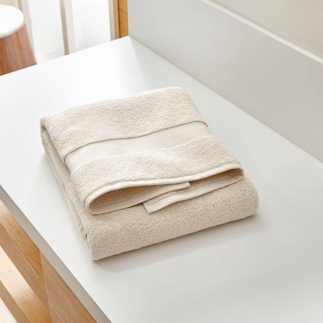 Organic 800-Gram Oyster Turkish Bath Towel