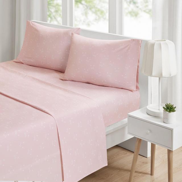 Queen Novelty Printed Sheet Set Pink
