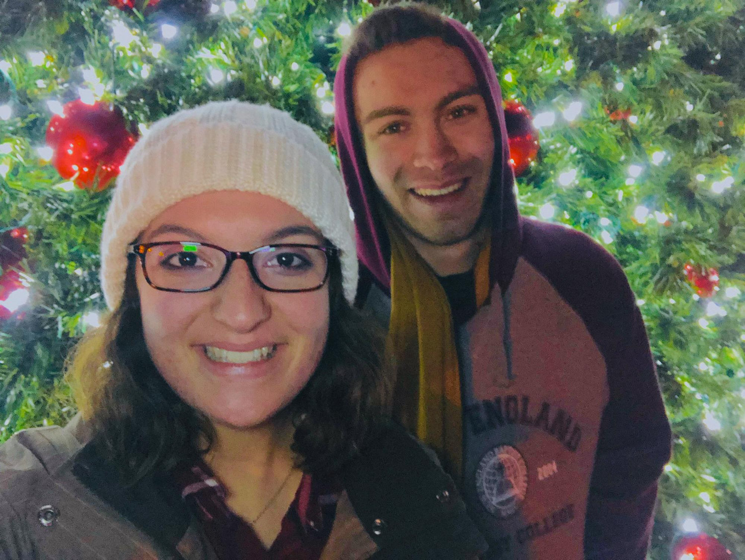We went to Lake Compounce with some friends to see the Christmas lights before heading home for Christmas break. December 14, 2018.