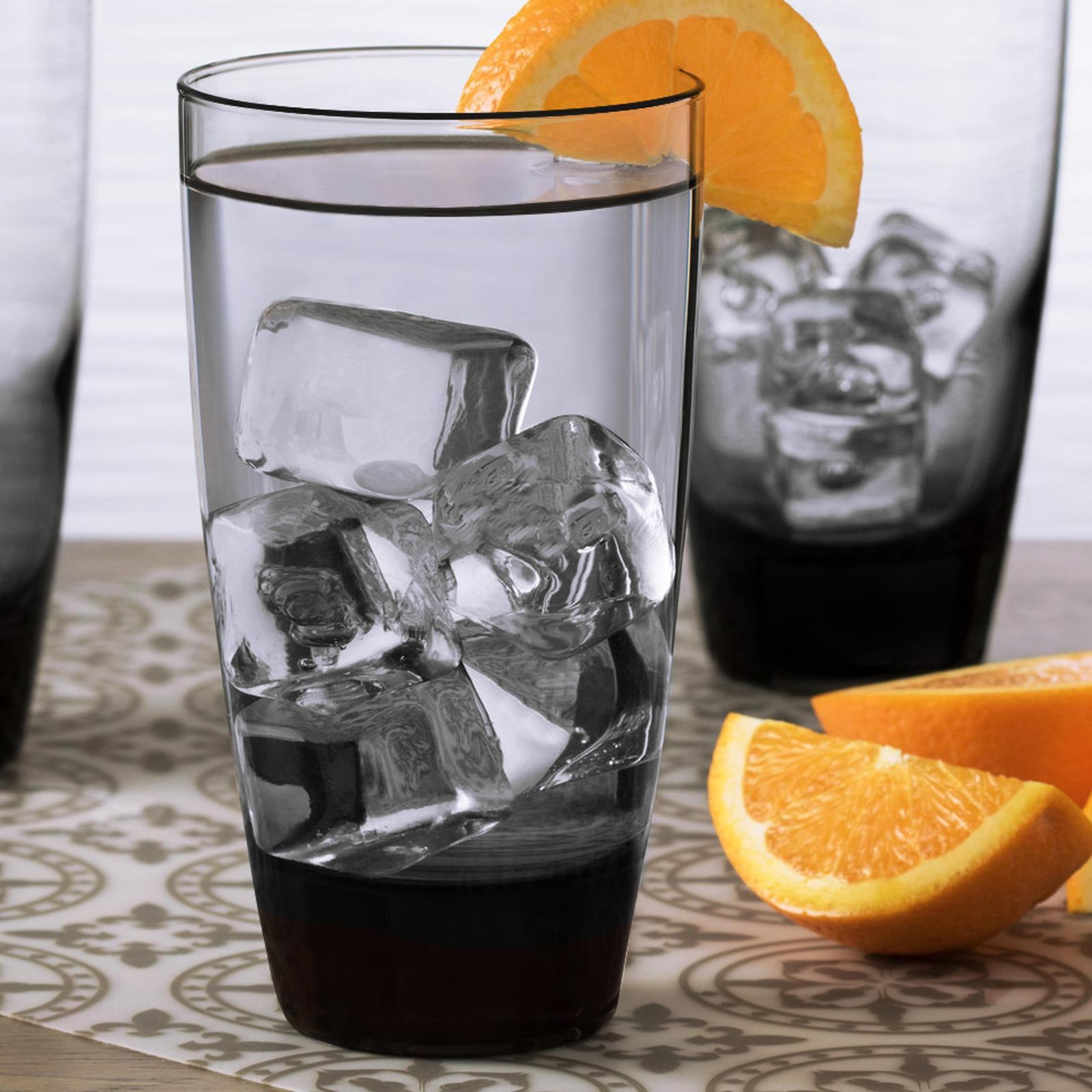 Libbey Polaris 16-Piece Cooler & Rocks Glass Set 