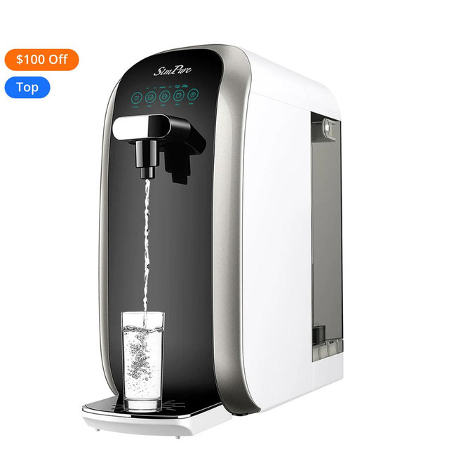 SimPure Y7P-BW 5-Stage Countertop RO Water Filtration System