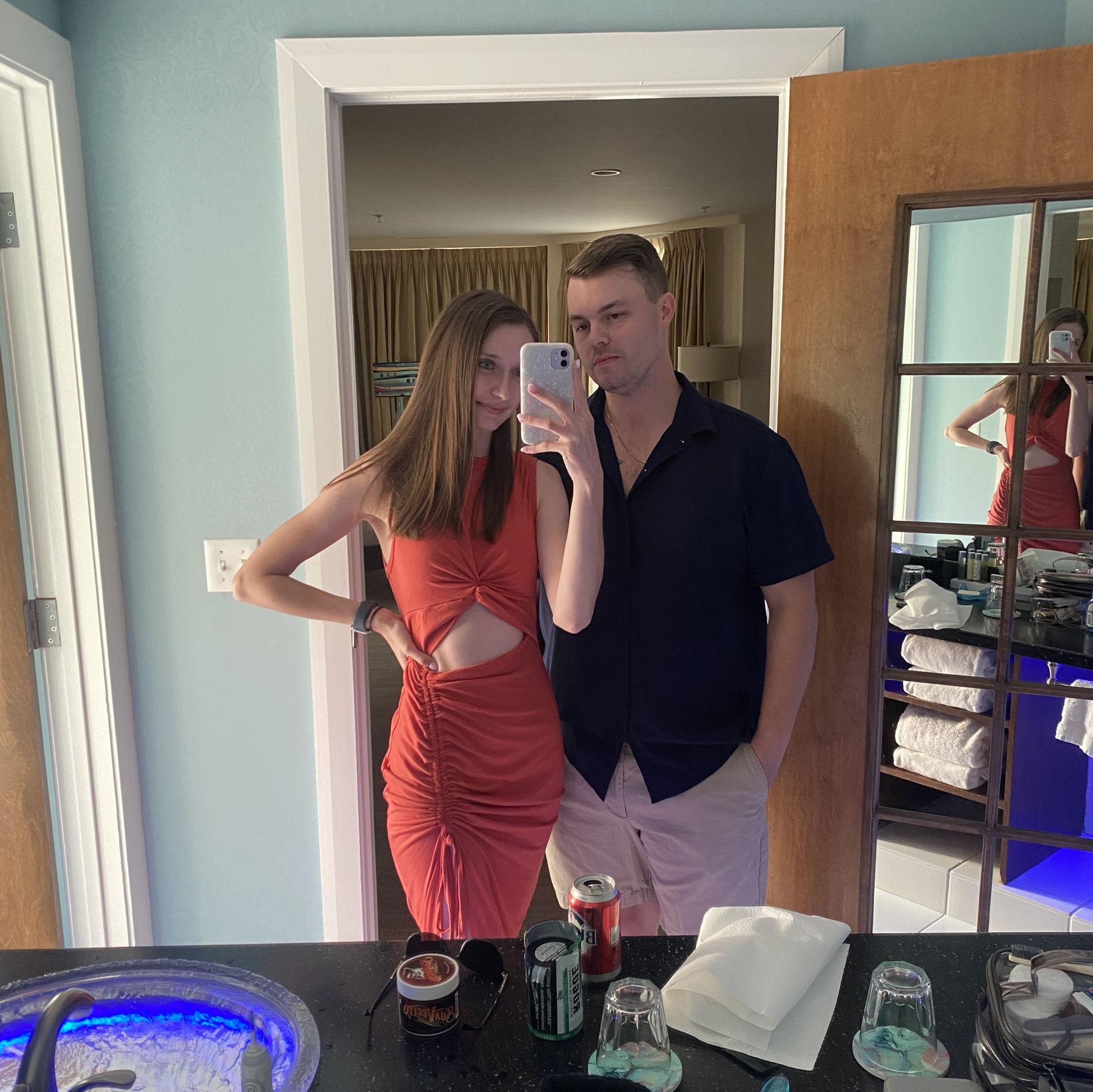 Prior to "Family Photos" on the beach in Delaware