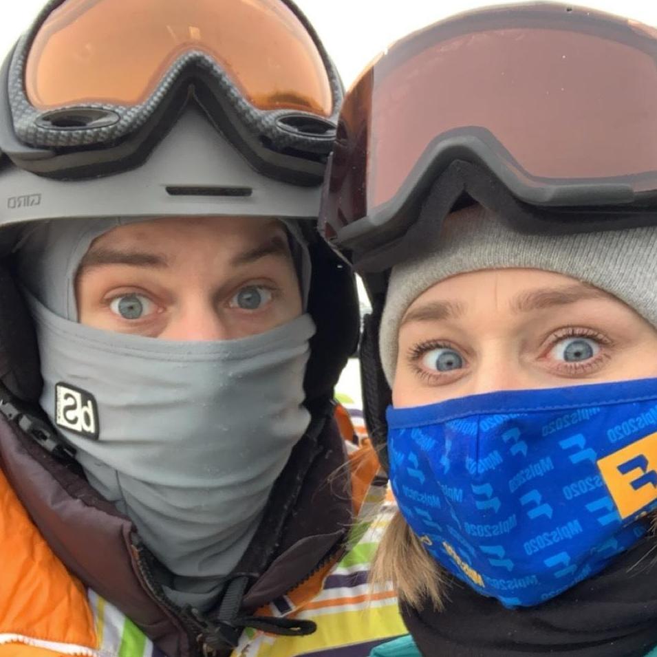 One of many ski trips!