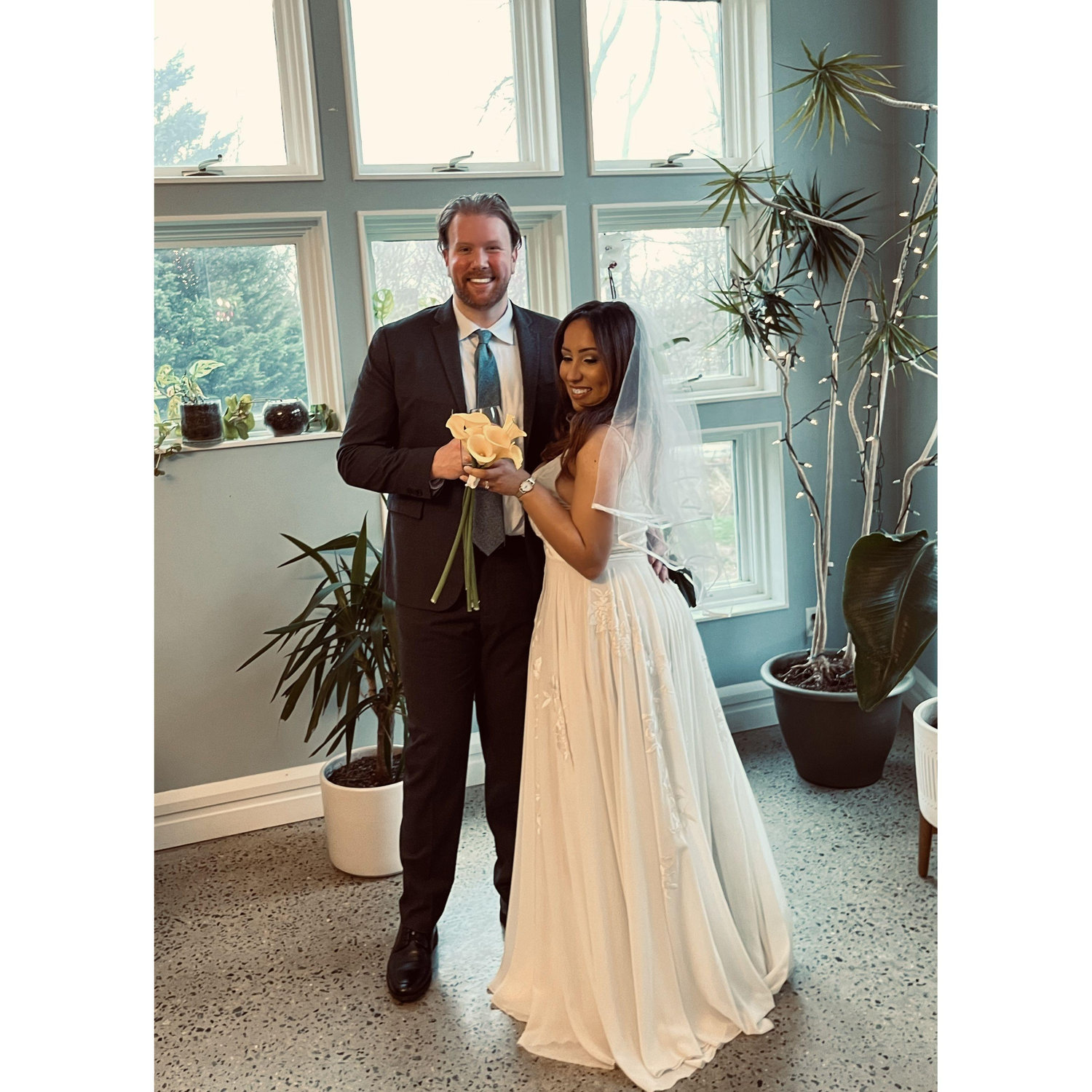 Bride and Groom.
Noiva e Noivo.