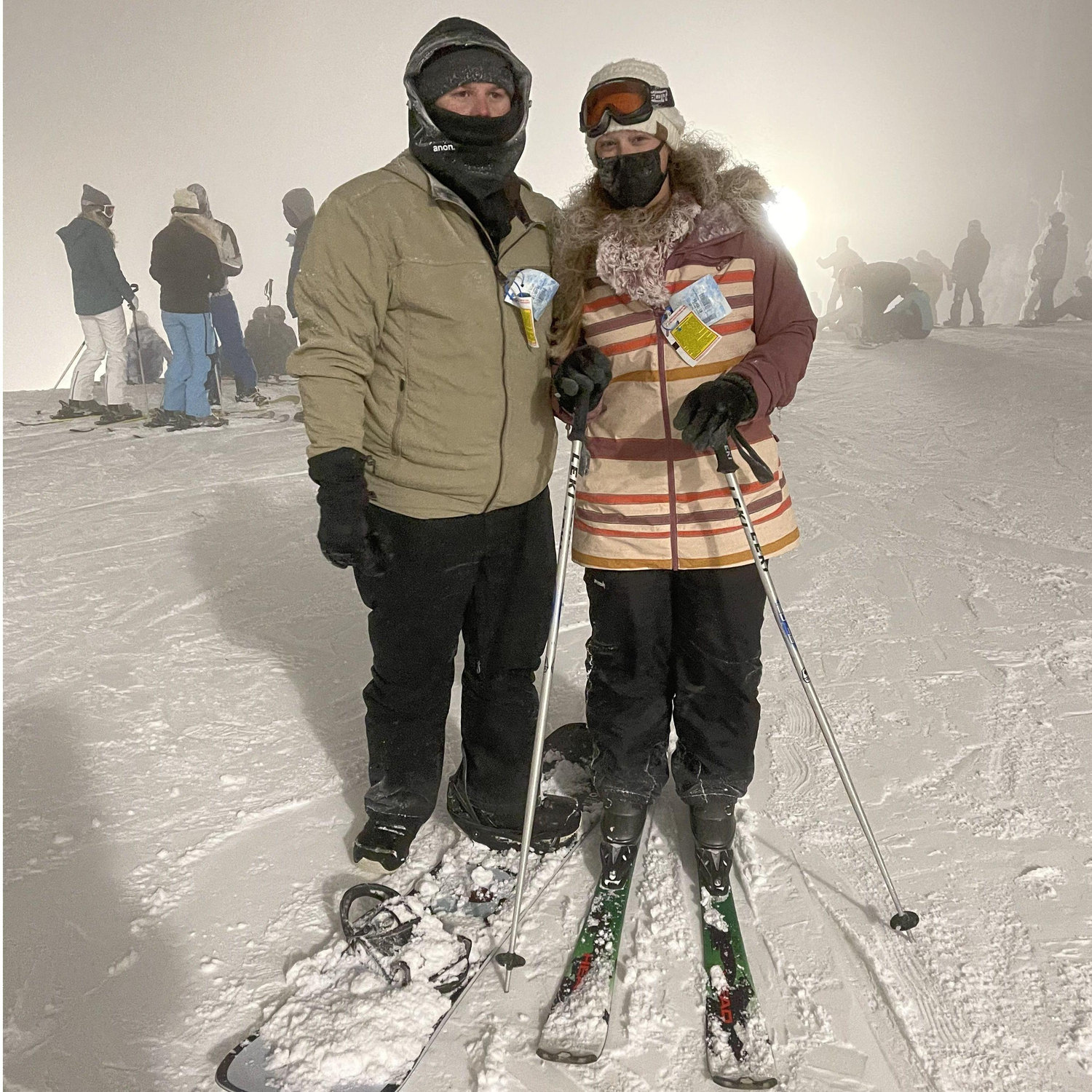 Skiing Beach Mtn