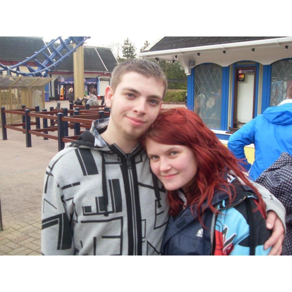 One of our first ever outings (not counting a romantic hospital trip) was this trip to Alton towers.
