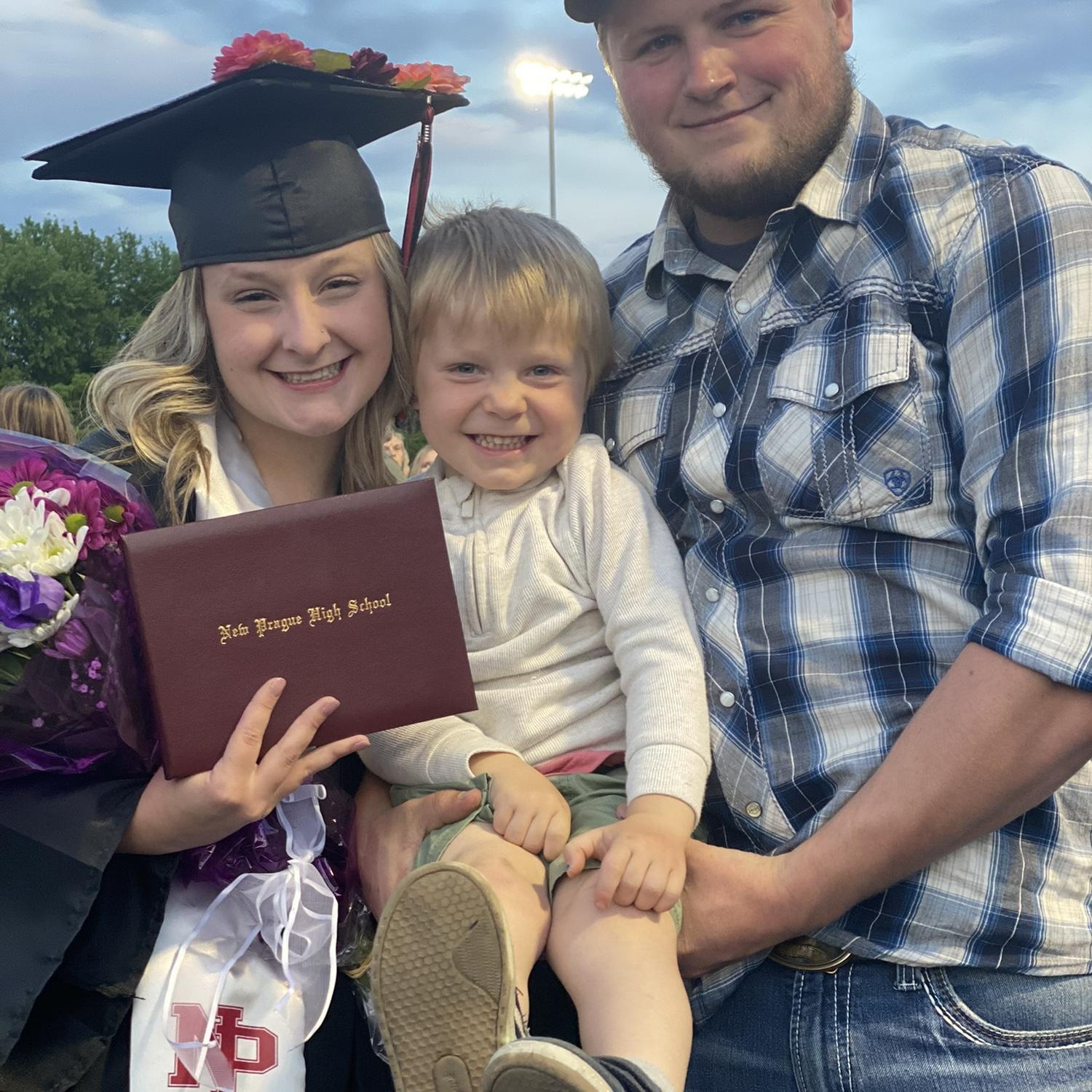 Rachael Graduated High-school!