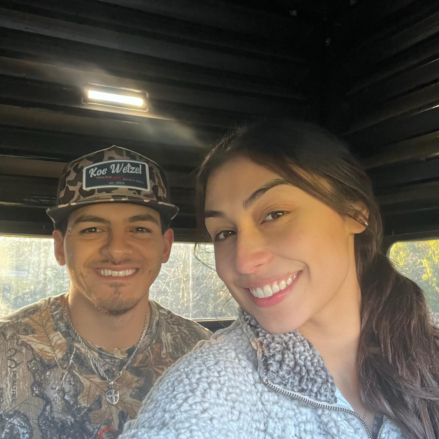 Just the 2 of us hunting in Rocksprings