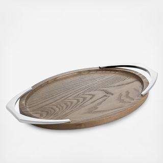 Cabo Oval Handled Tray