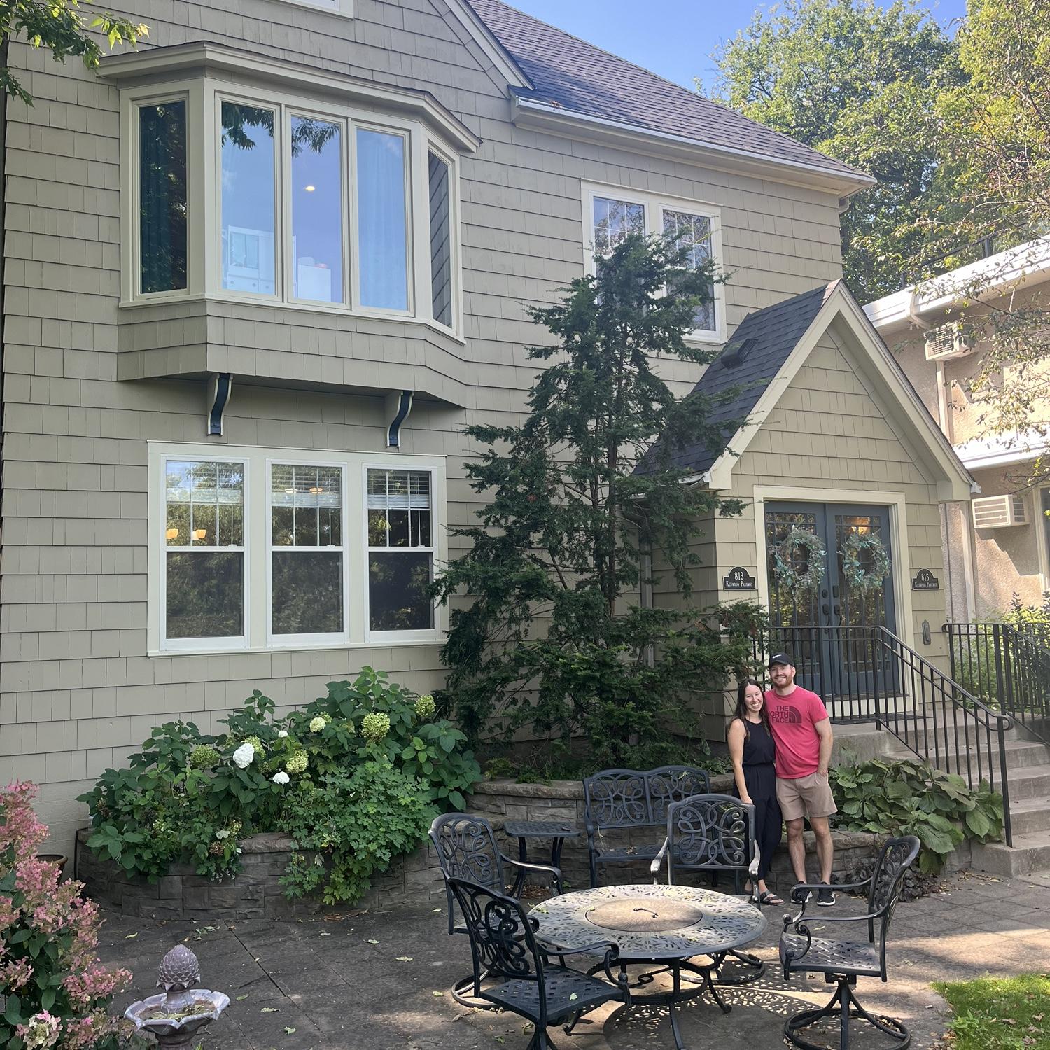 The first place we lived together