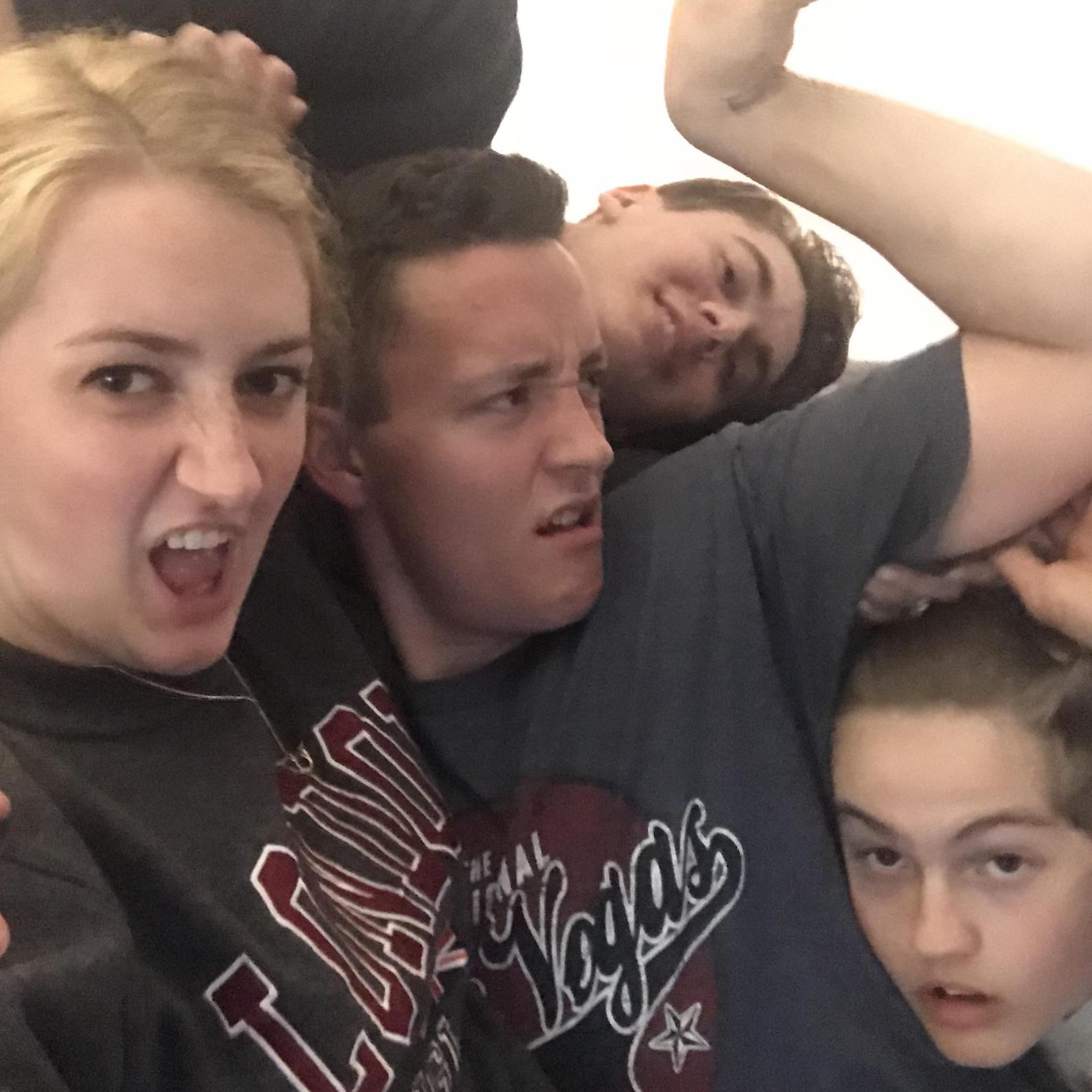Typical family time!