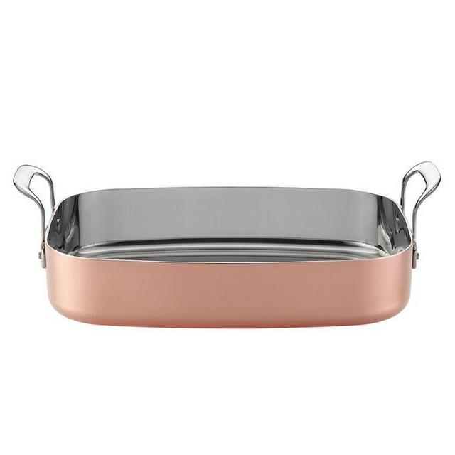 Scanpan Maitre d’ Copper Small Roasting Pan, 13.5" x 9.5"