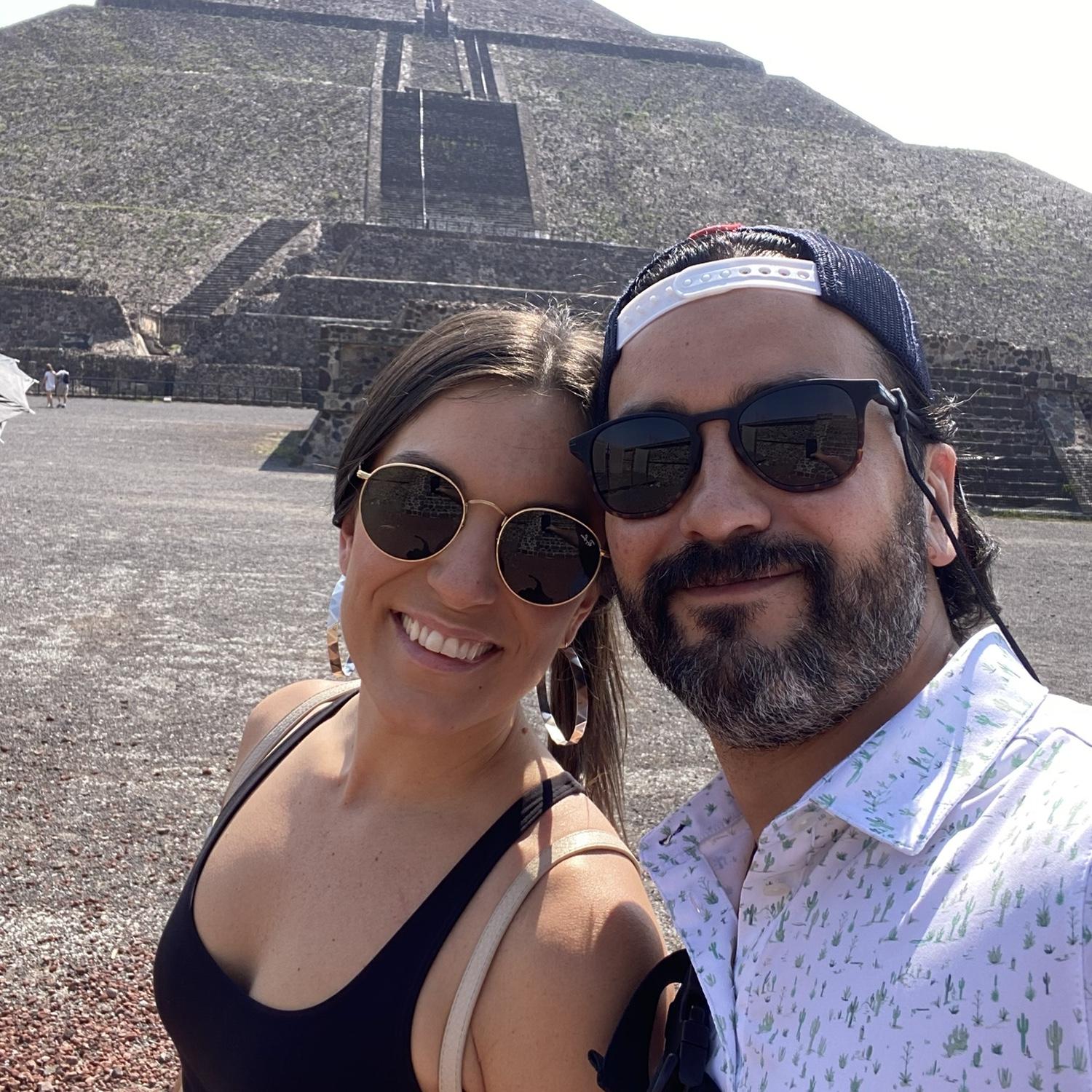 Teotihuacan Pyramids out of Mexico City