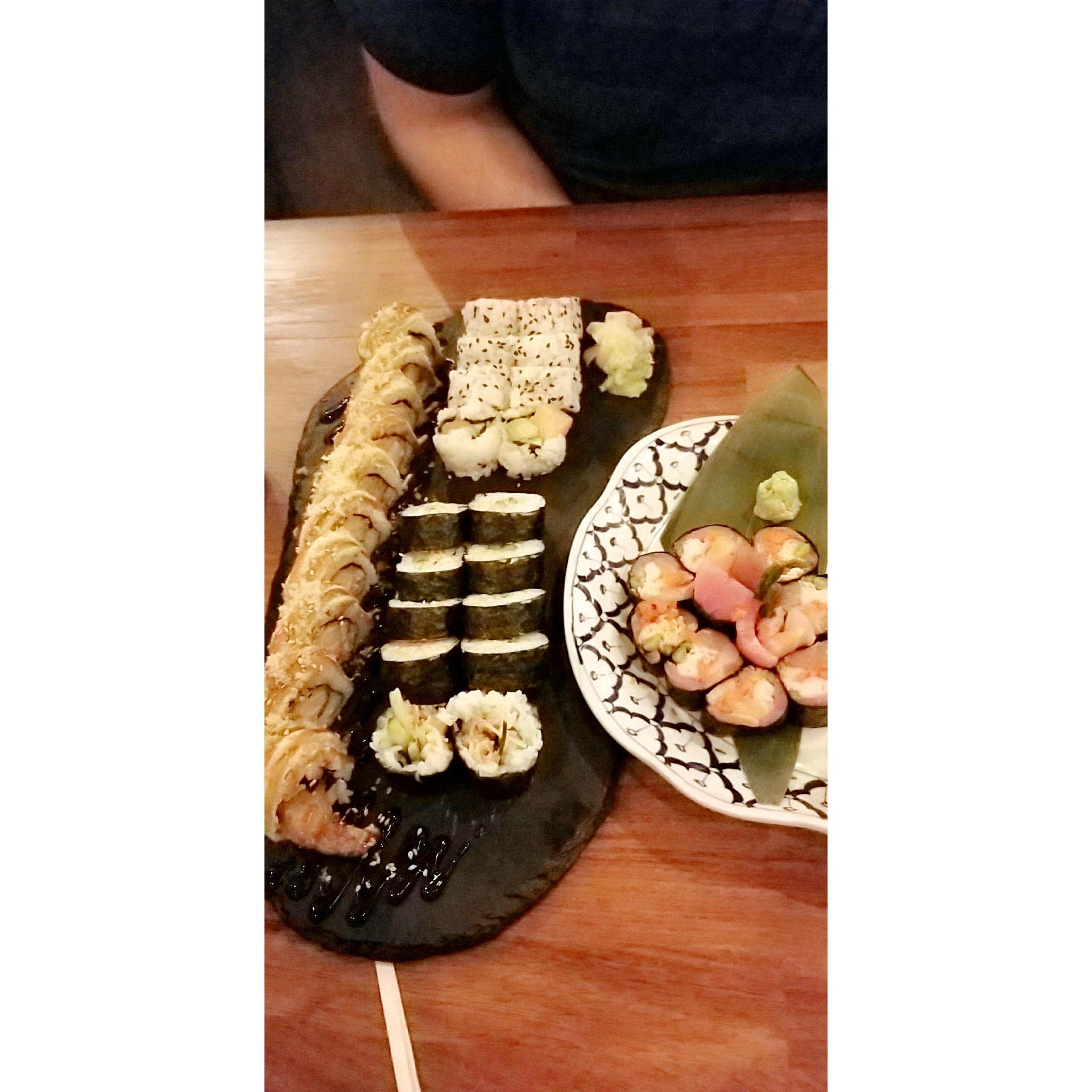 Our First Date at Sushi Thai!!