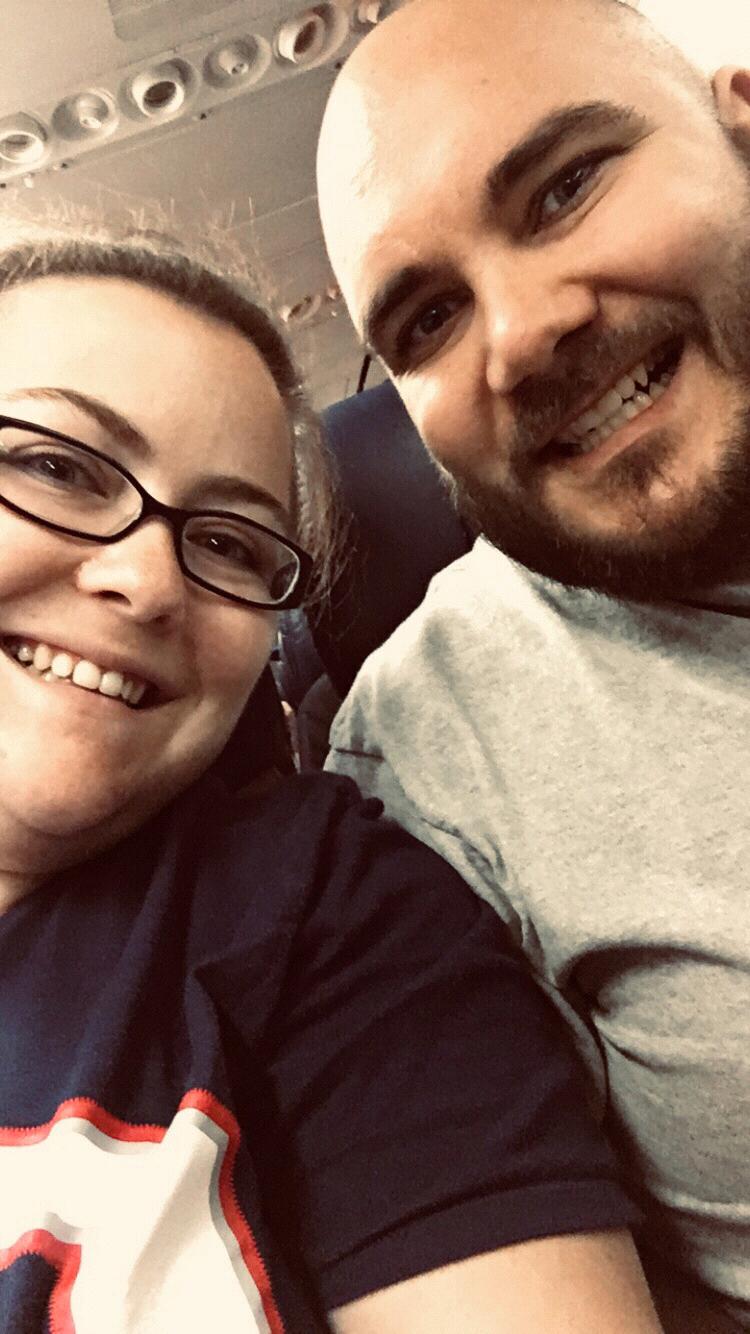 This was the trip where we were going back to Maine to surprise Paige's family with our engagement!