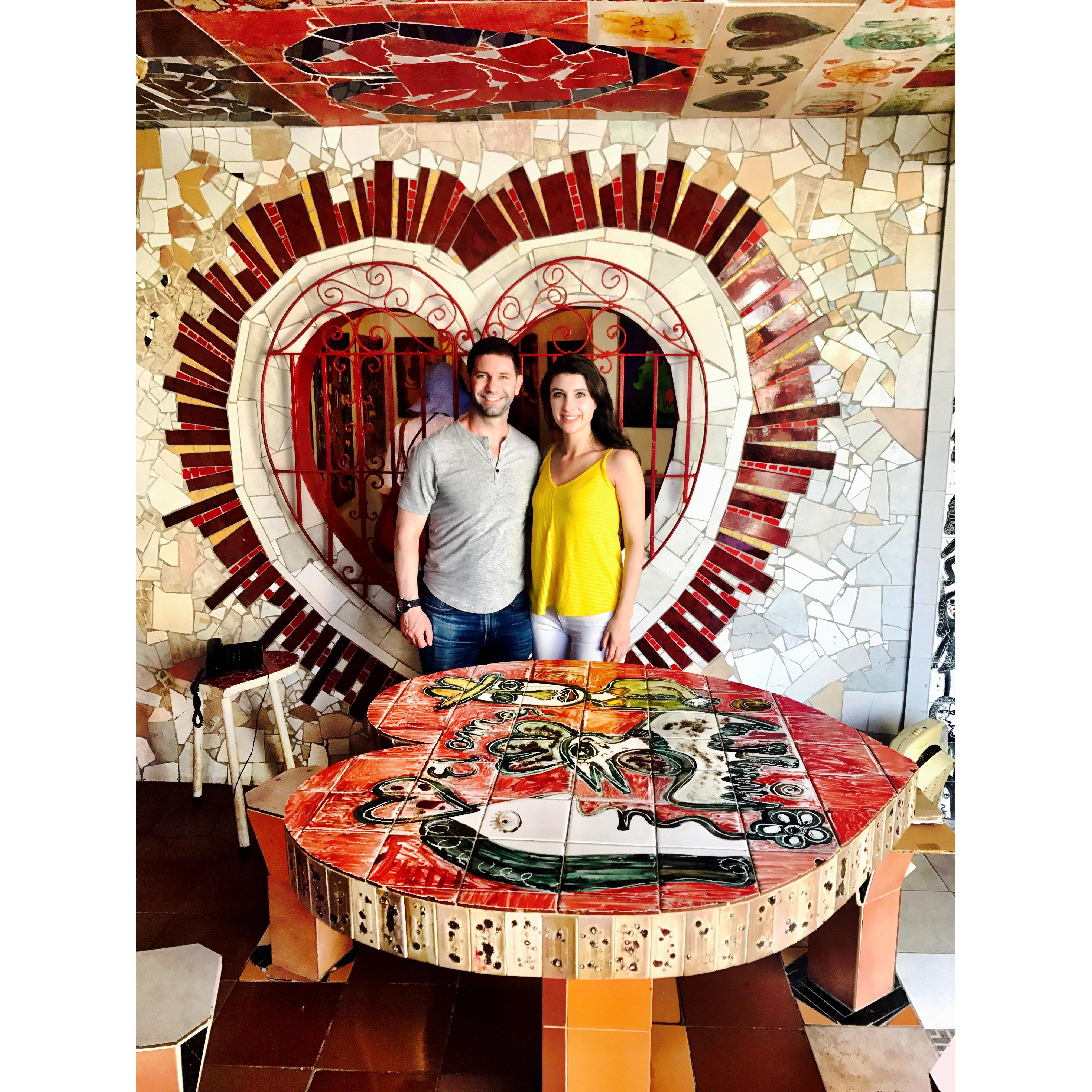 At Fusterlandia in Cuba!