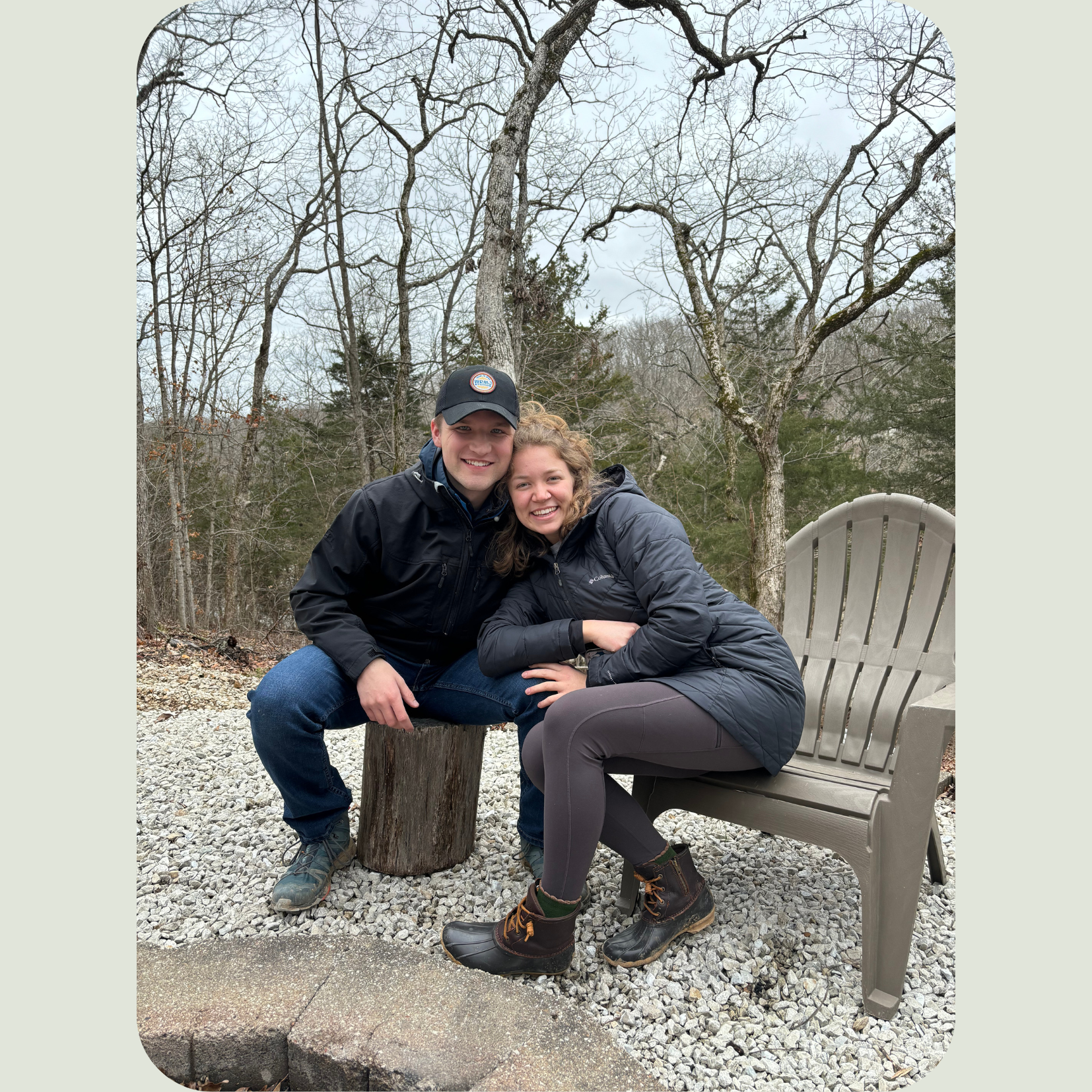 Spring break with friends at the pond shack!