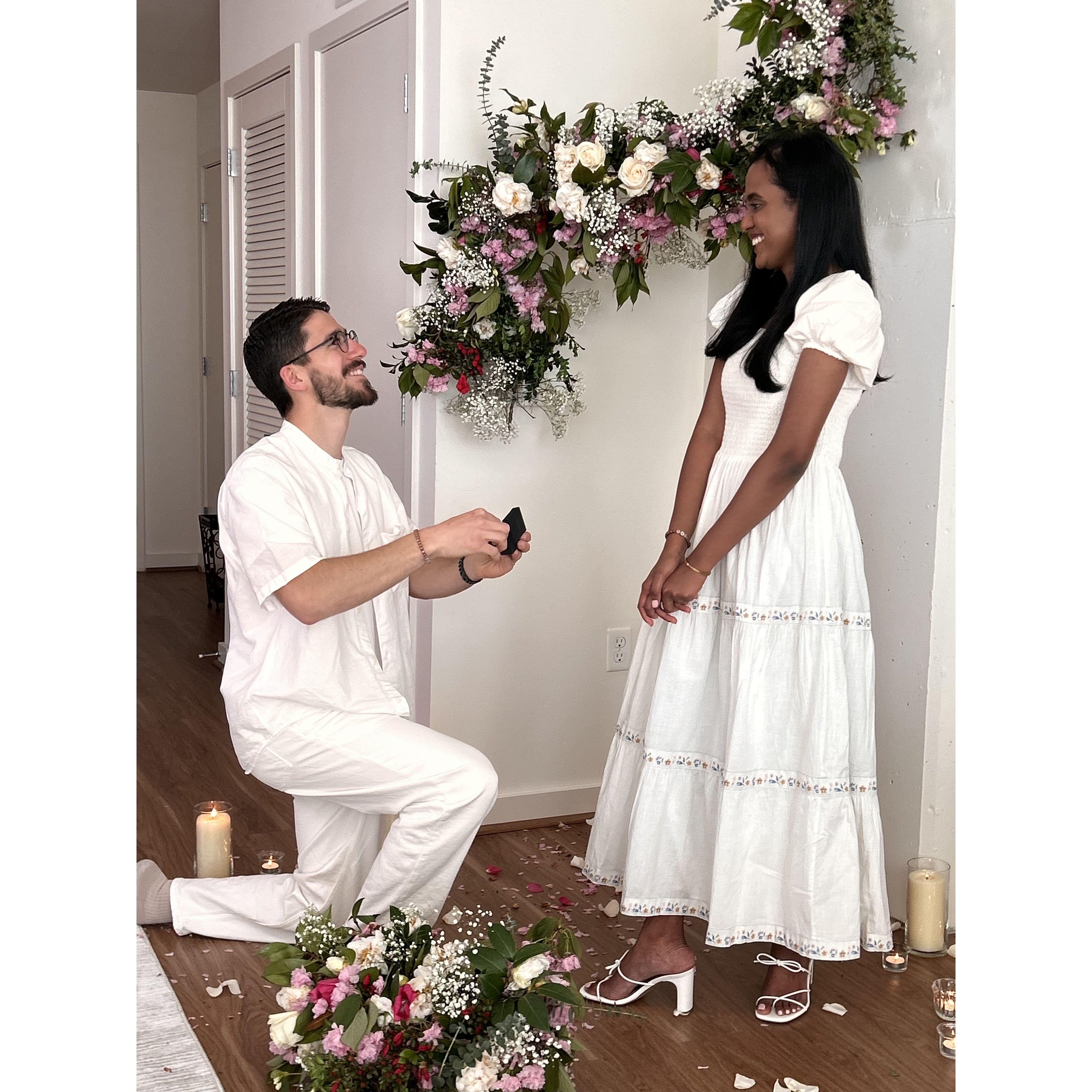 Engagement Celebration ! 

(Picture from 04/14/2024)