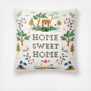 Home Sweet Home Throw Pillow