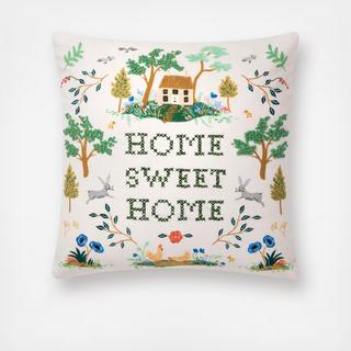 Home Sweet Home Throw Pillow