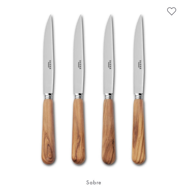 Olivewood Steak Knife - Set of 4
