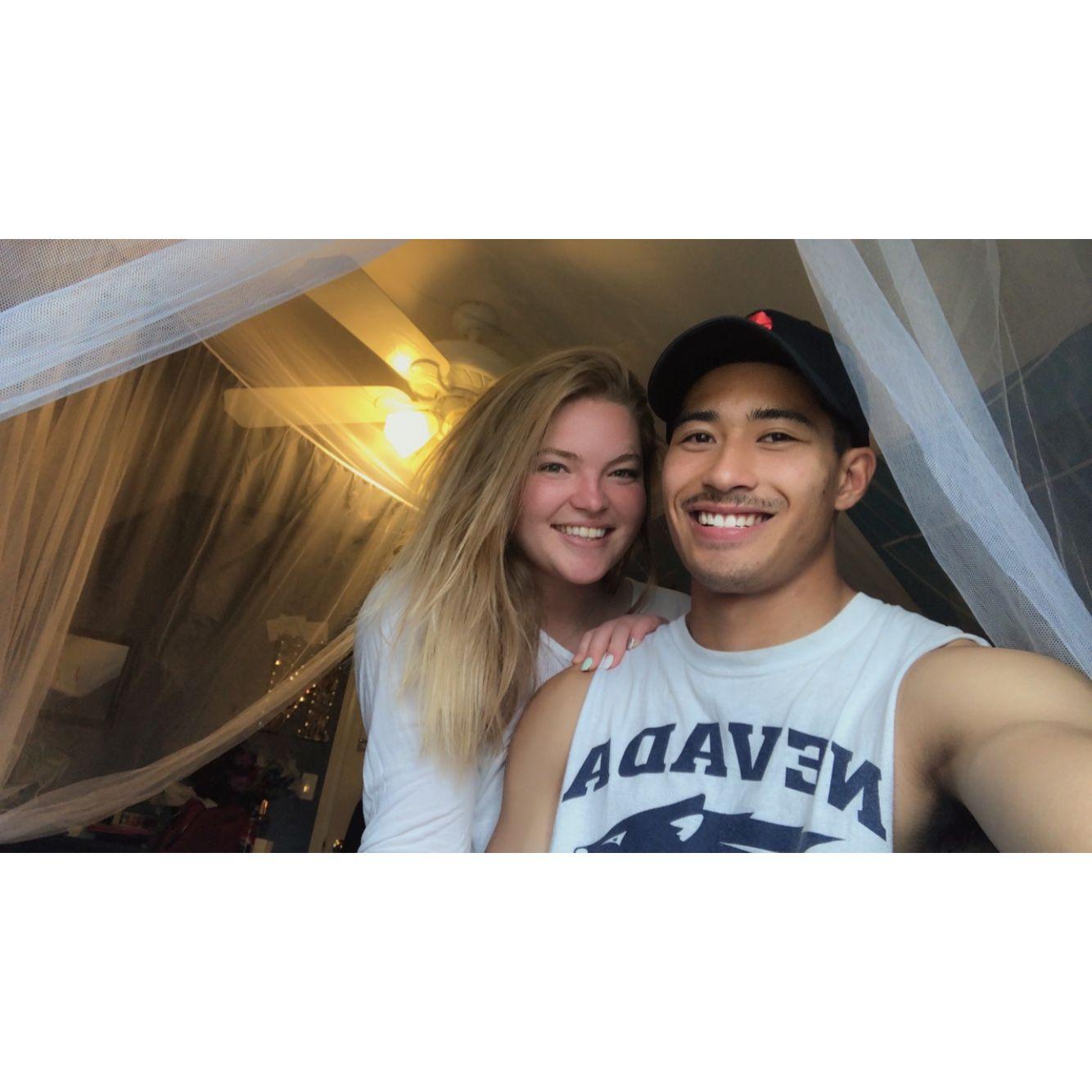 Our very first picture together <3