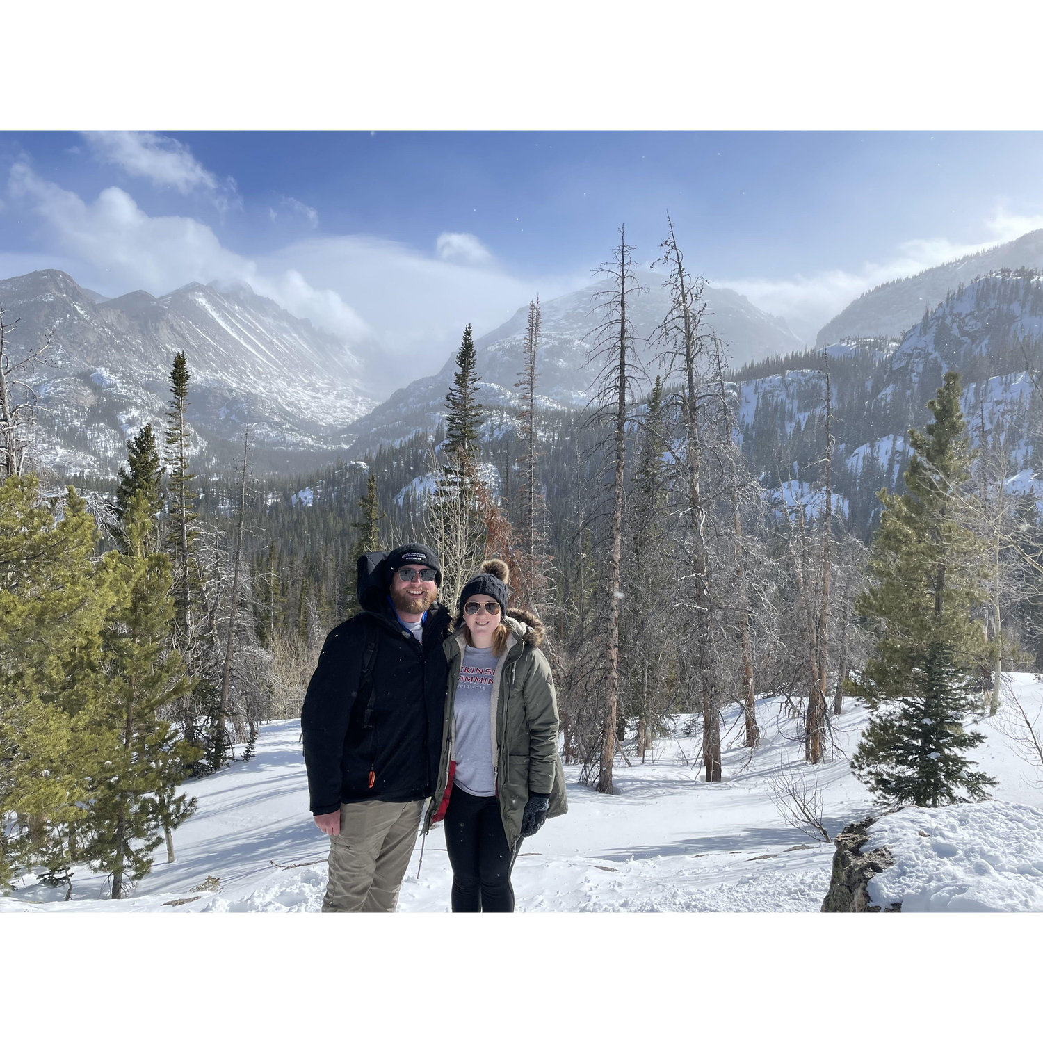 We've gotten to see many cool places traveling to visit friends. This was our trip to Rocky Mountain National Park while visiting friends in Denver