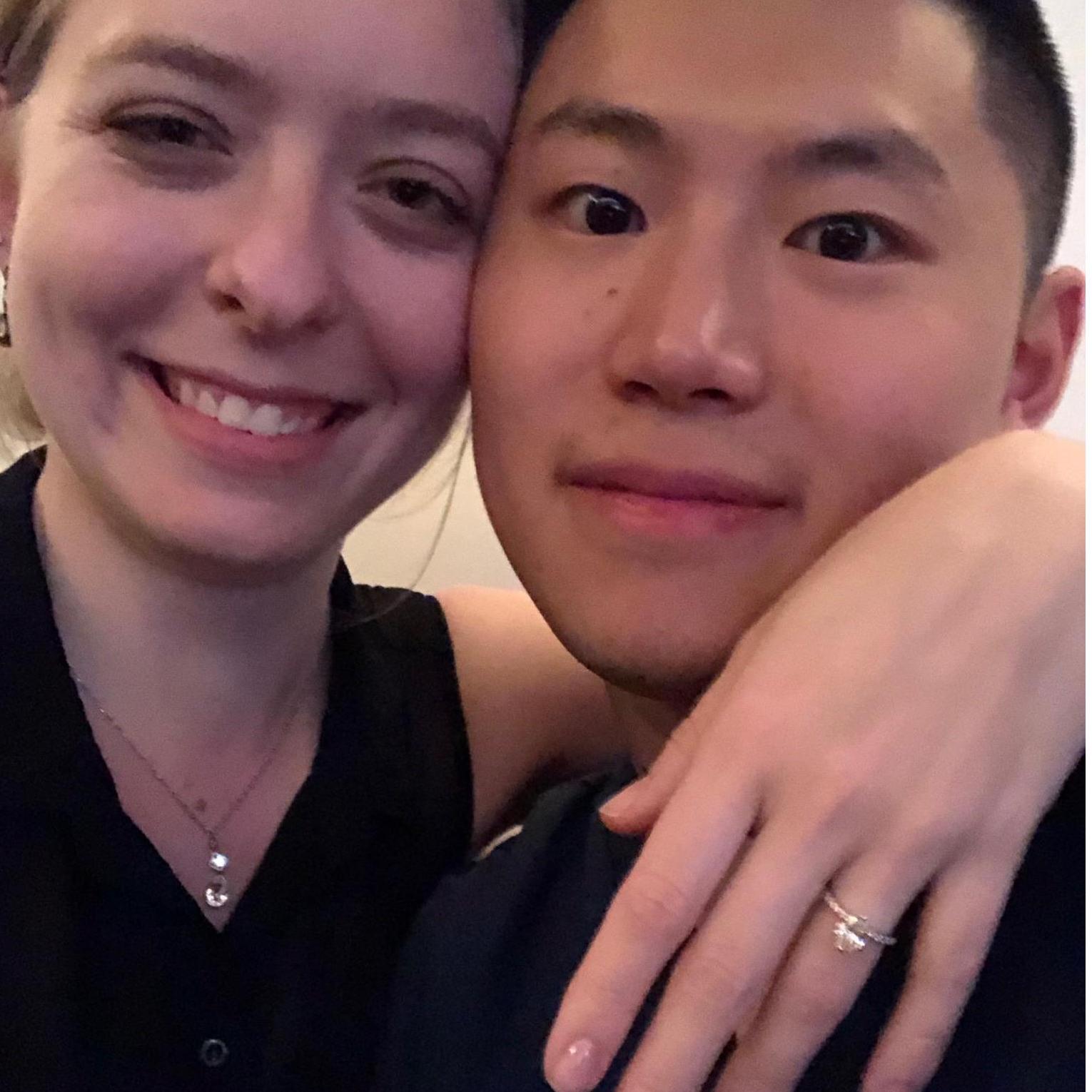 She said YES!!