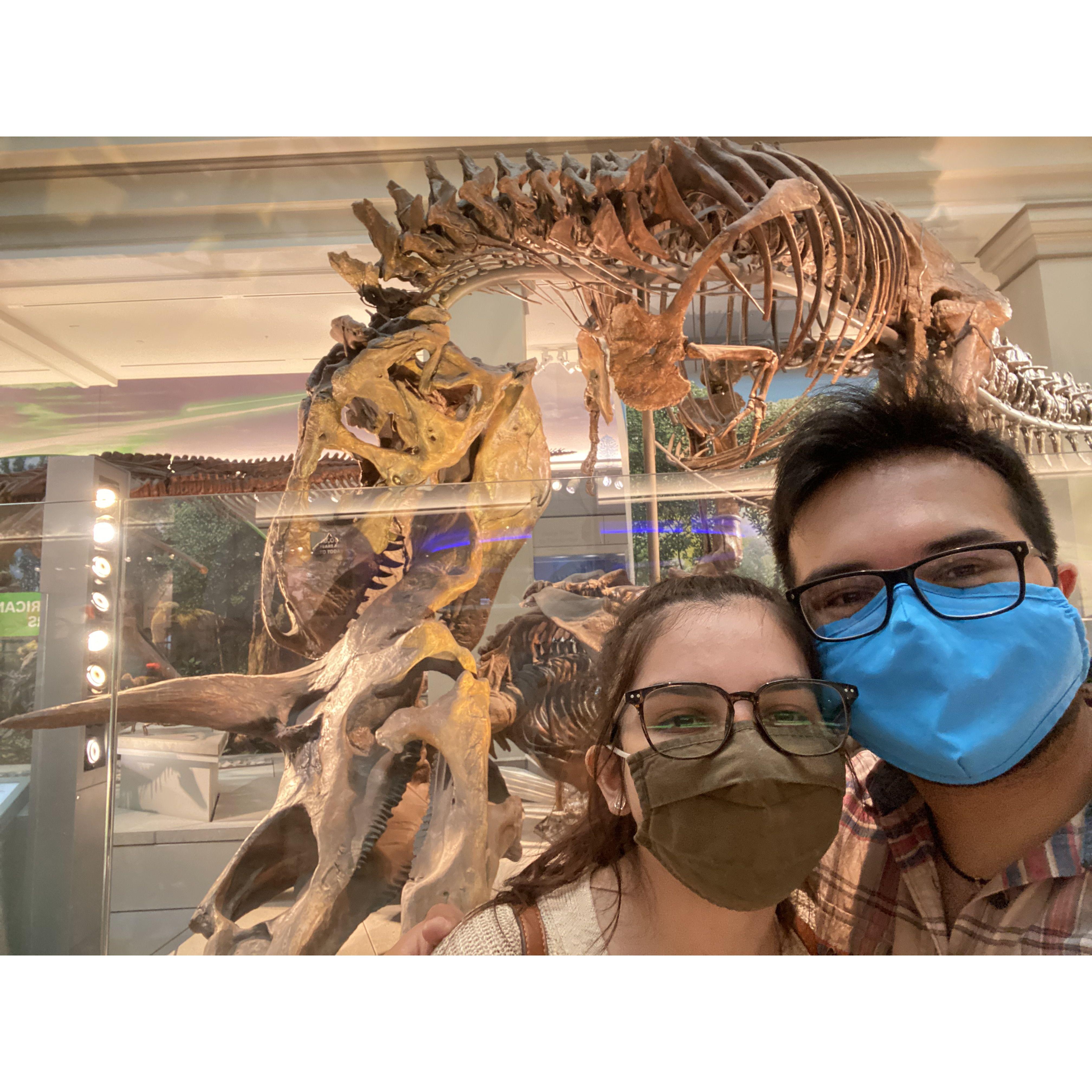 A date to the Museum of Natural History