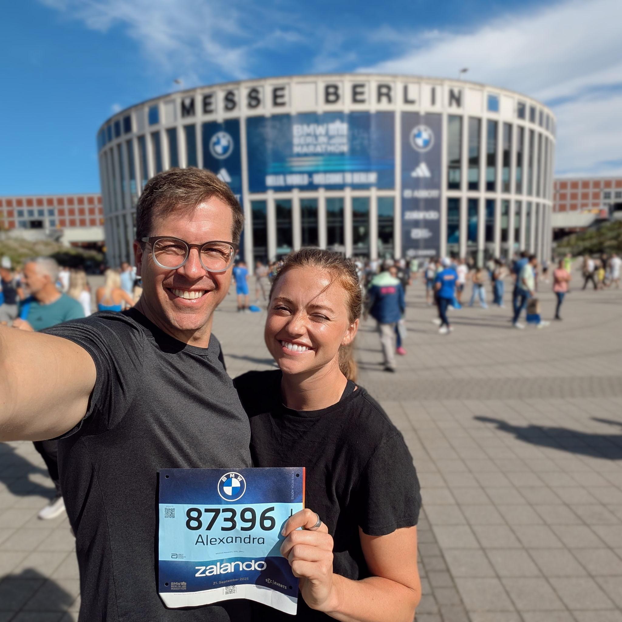 Alex's first Berlin Marathon - Sep '25