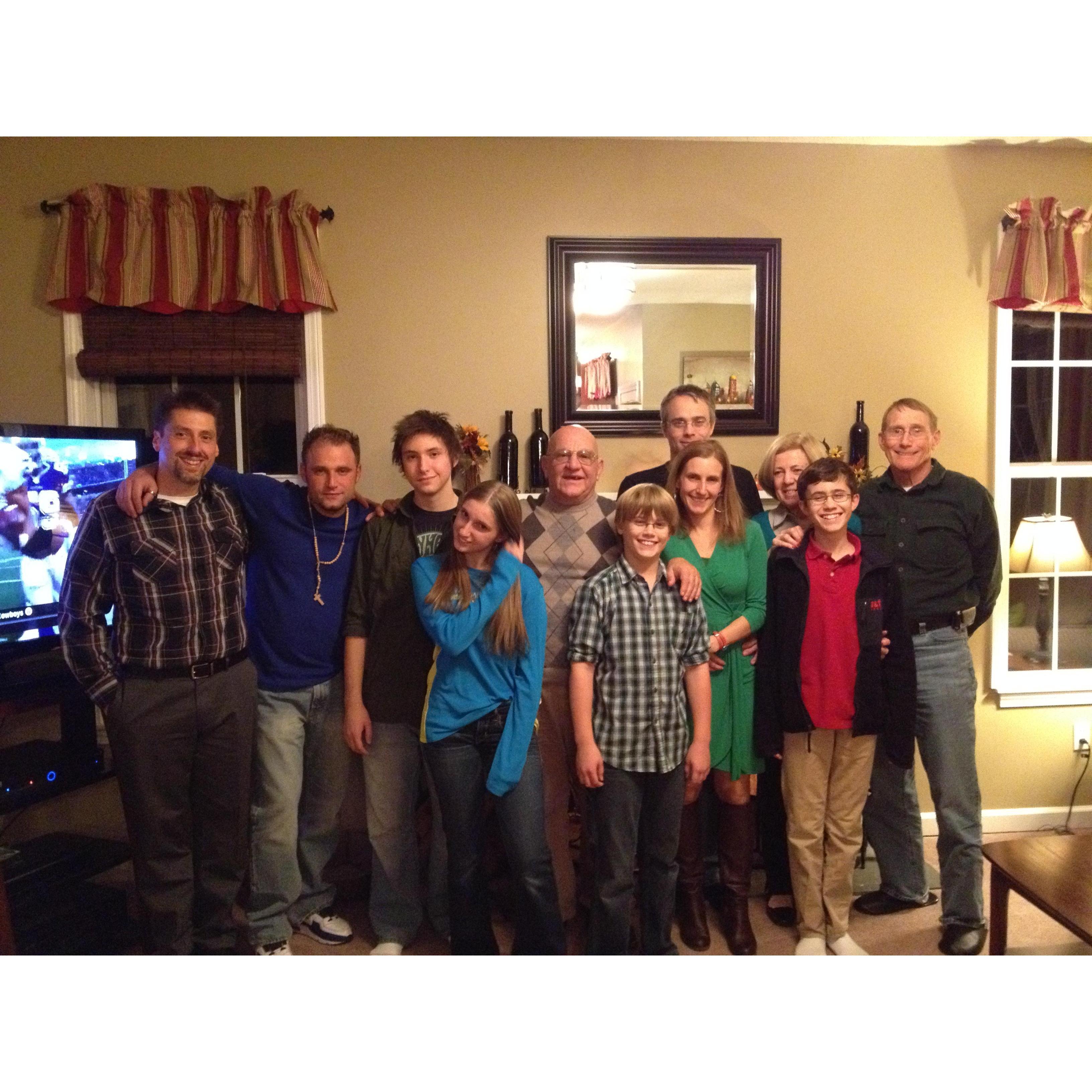 Thanksgiving 2013 - early on.