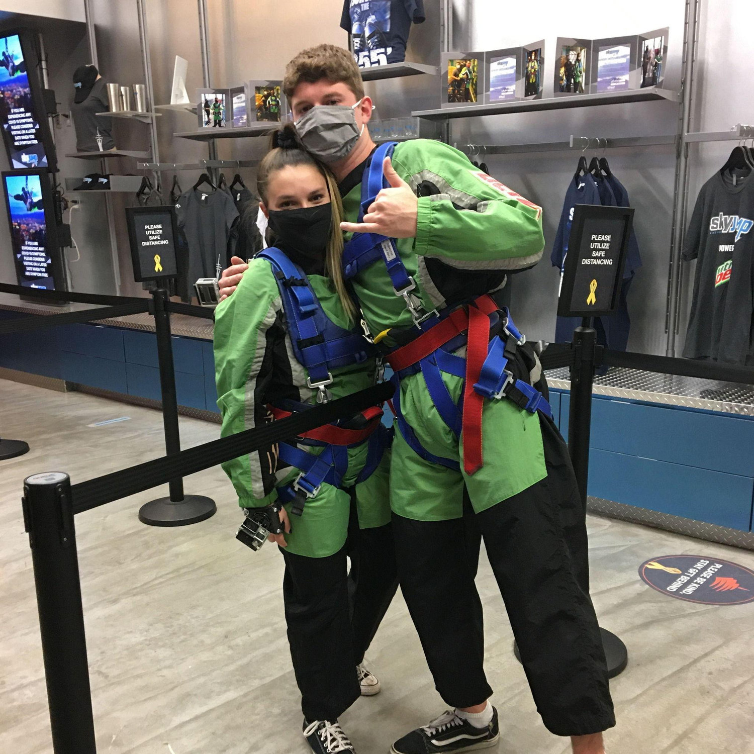 2020 - Jumping off the Stratosphere in Las Vegas for Savanna's birthday